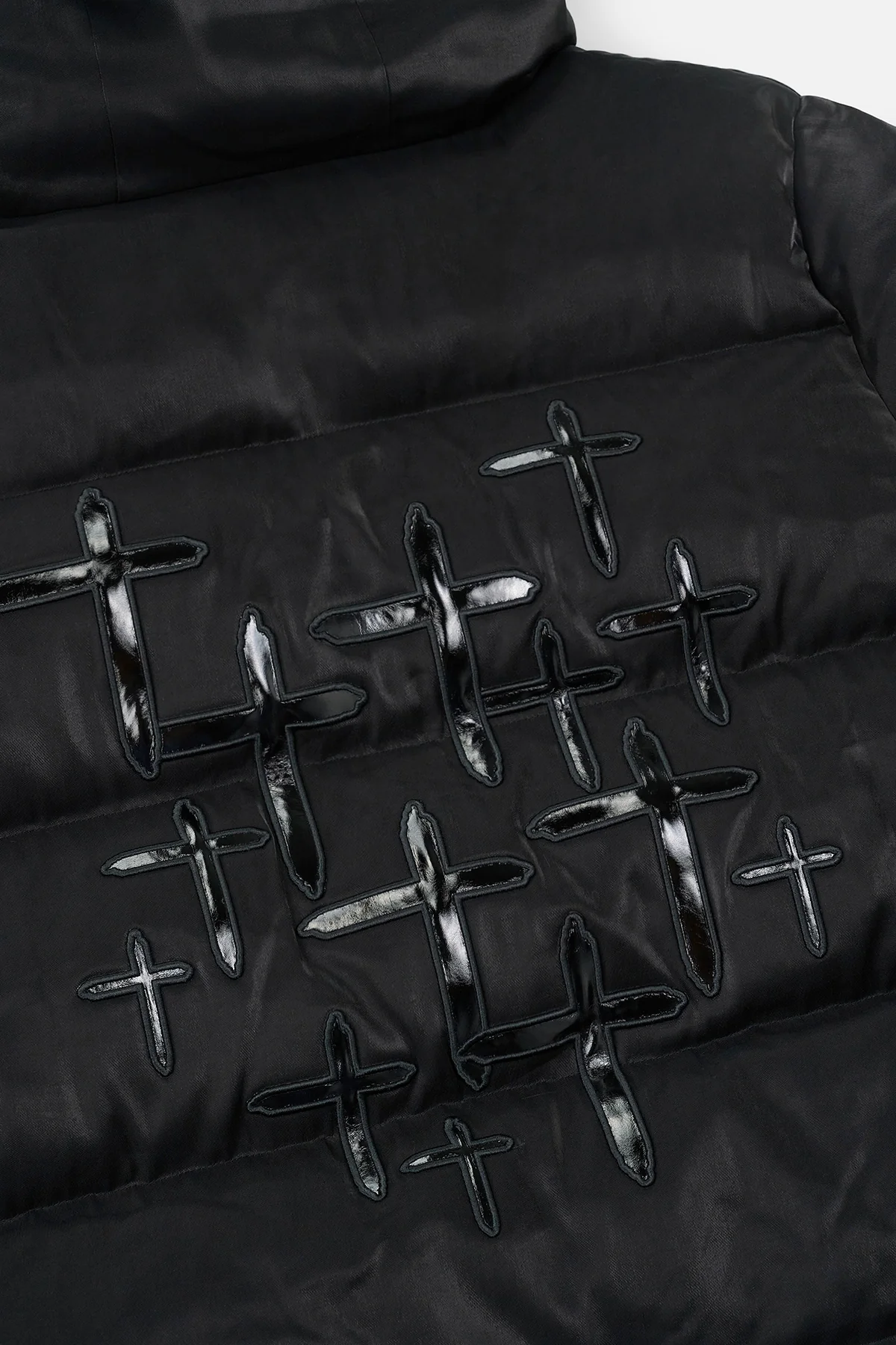 GRANT PUFFER JACKET | BLACK LUMINOUS